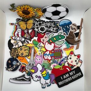 Vibrant Assortment of Patches